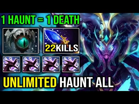WTF 1st ITEM Scepter Unlimited Global Haunt | 1100 XPM Insane Desolate Spectre 7.30d Dota 2