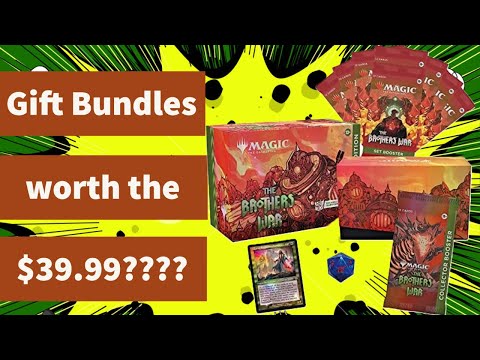 Gimmick or gold? You decide! | The Brother's War Gift Bundle
