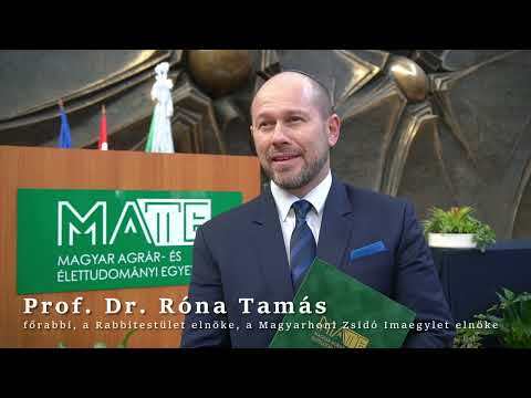 Prof. Dr. Róna Tamás címzetes egyetem tanári címének ünnepélyes átadása