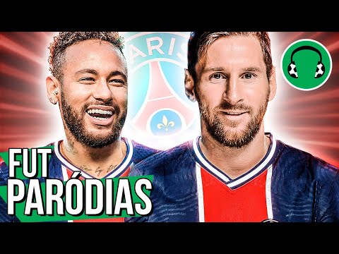 ♫ "MESSI, VEM PRO PSG!" - NEYMAR canta p/ MESSI | Paródia Nem de Graça - Pixote