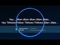 Anwar Sadath Afsal And Rimi Tomy Jillam Jillala HoneyBee 2 With Lyrics
