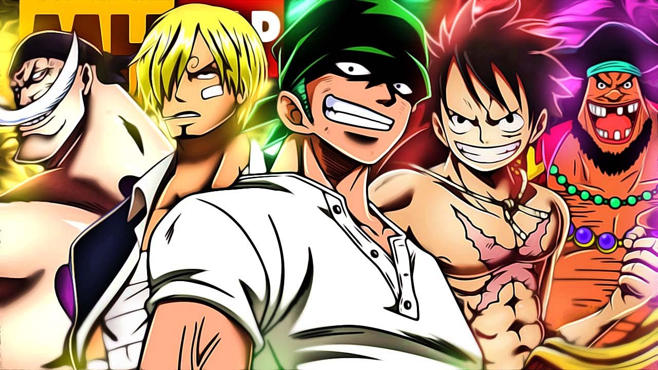 5 em 1 | ( Barba Negra 🧔🏾 | Barba Branca 💪🌊 | Sanji 🦵🔥 | Luffy 🤛🏻👒 | Zoro ⚔️🗡️ ) | MHRAP