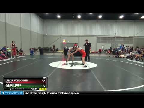 127 Lbs Round 5 (8 Team) - Landri VonGonten, Texas Vs Julissa Ortiz, Pennsylvania 2af7