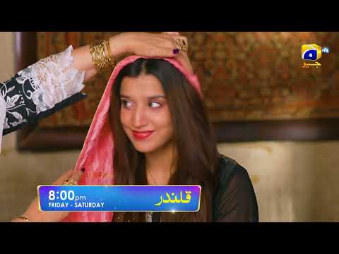 Qalandar Episode 27 Promo | Friday and Saturday at 8:00 PM On Har Pal Geo
