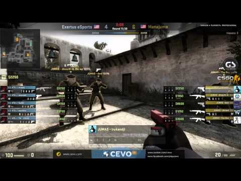 CEVO-Pro CS:GO Season 4 Playoffs: Manajuma vs. Exertus - LB Round 2 on de_inferno (3 of 3)