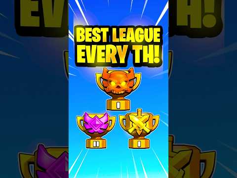 BEST CWL League for EVERY TH!! #clashofclansguide #coc