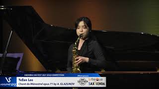 YeEun Lee plays Chant du Ménestrel opus 71 by Alexander GLAZUNOV