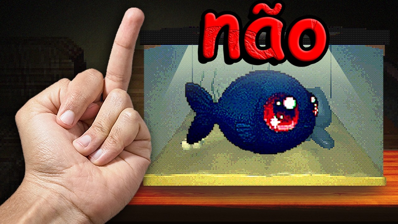 NÃO ALIMENTE O PEIXE...