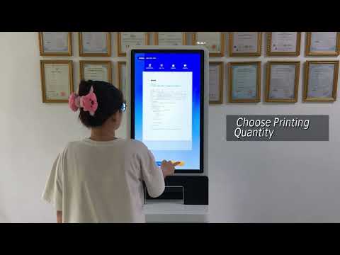 Self Service Document Printing Kiosk