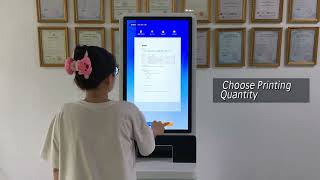 document printing kiosk