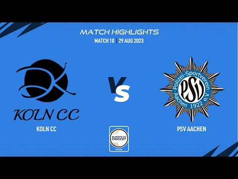 Match 10 - KCC vs PSVA | Highlights | ECS Germany, Krefeld | 29 Aug 2023 | ECS23.780