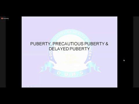Puberty & Disorders of Puberty | Pediatrics