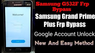 Samsung G532F Frp Bypass | Samsung Grand Prime Plus Frp Bypass | Google Account Unlock
