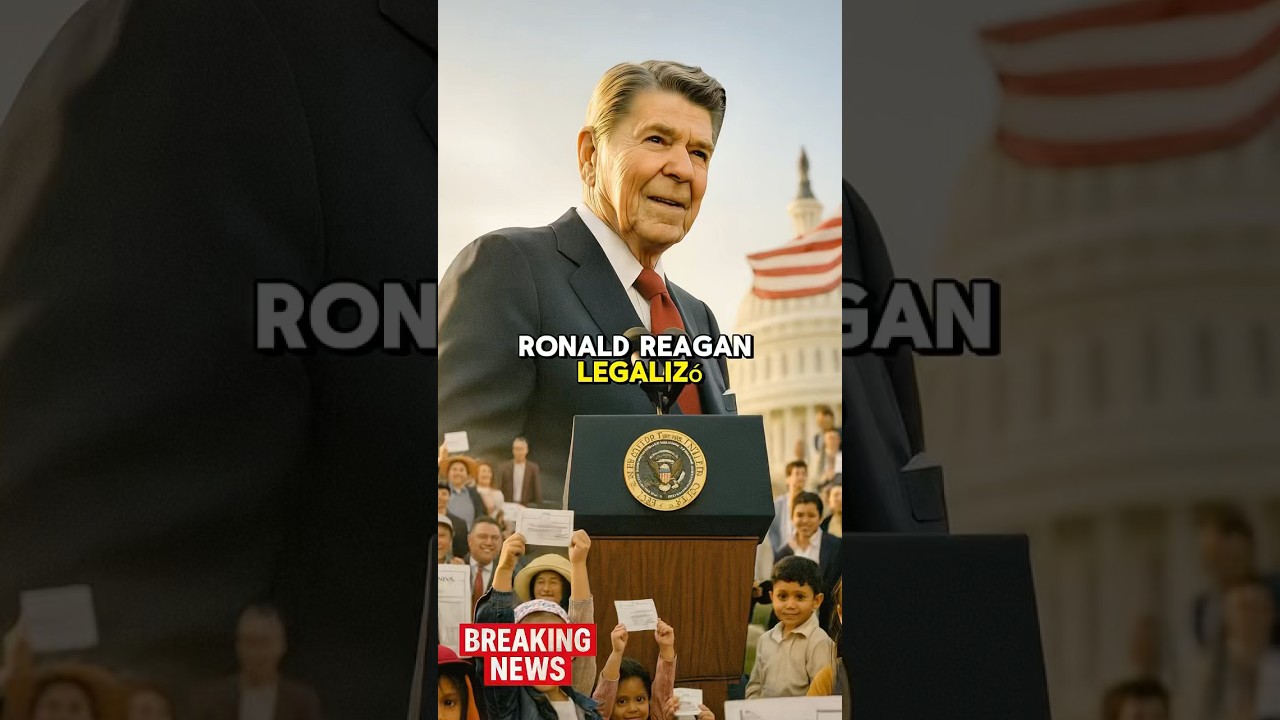 💣 Ronald Reagan legalizó a 3 millones de migrantes… y cambió la historia de Estados Unidos ⚠️ #news