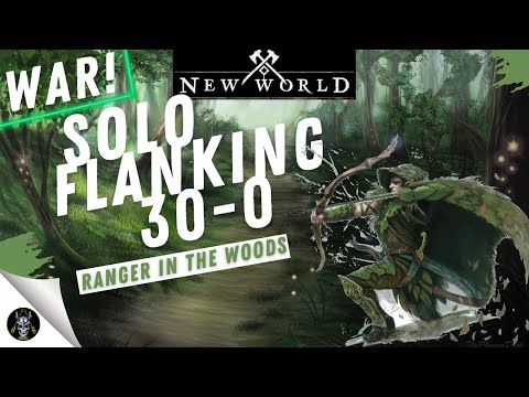 SOLO FLANKING WAR! ME MYSELF AND I! NEW WORLD WAR PVP!