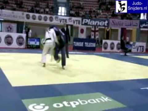 Judo 2009 Tunis: Di Cristo (ITA) - Oleinic (POR) [-73kg].