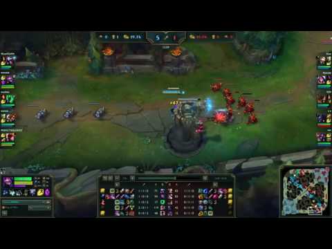 LGD MaRin KENNEN Top vs Fiora Patch 6.1 KR | League of Legends