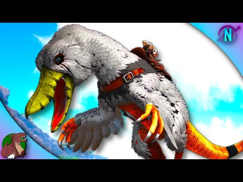 Encontrei a ilha das criaturas estranhas!! Ark: Survival Evolved - ARK Pyria Mythos [EP16]