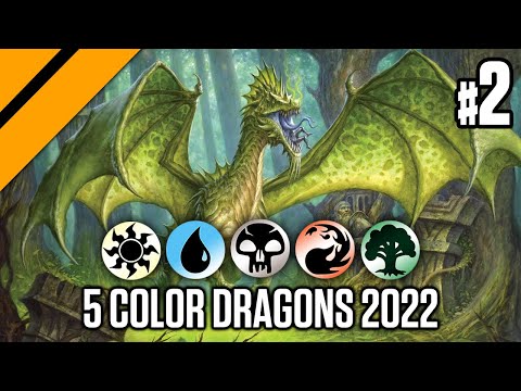5 Color Dragons - AFR Standard 2022 | MTG Arena
