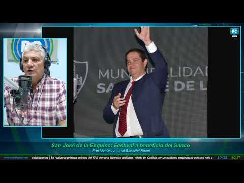 San José de la Esquina: Festival a beneficio del Sanco. Presidente comunal Ezequiel Ruani