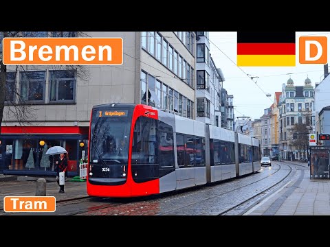 🇩🇪 BREMEN TRAMS 2023 | Straßenbahn Bremen【4K】