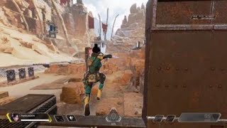 Apex Legends_PS4版PAD壁ジャンプストレイフ三人称視点