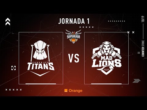 TENERIFE TITANS E.C. VS MAD LIONS E.C. | Superliga Orange CS:GO | Jornada 01