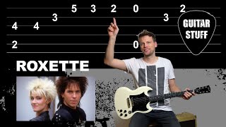 Roxette -  Listen To Your Heart - How to play on Guitar