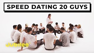 20 vs 1: Speed Dating 20 Guys | Jubilee x Solfa