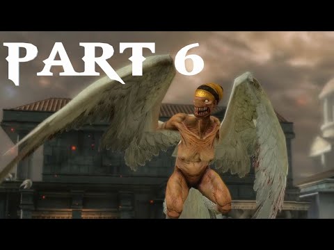 GOD OF WAR III REMASTERED WALKTHROUGH GAMEPLAY PART 6- HARPY (PS4)