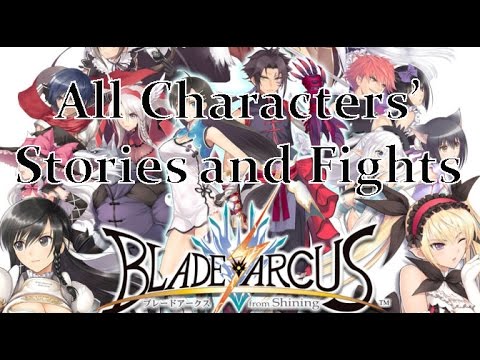All Characters' Stories and Fights - Longplay | Blade Arcus from Shining: Battle Arena [English, HD]