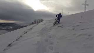preview picture of video 'Alla croce di Predore in mountain bike (da Viadanica - Bg)'