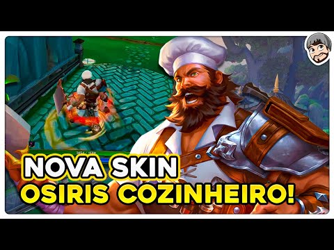 O TAMANHO DO MEU CUTELO! Osíris Skin de Cozinheiro! OSIRIS - Ranked Duelo