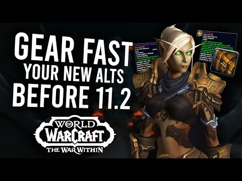 The FASTEST Way To Gear New Alts In 11.1.7! Catch-Up NOW Before 11.2 | The War Within