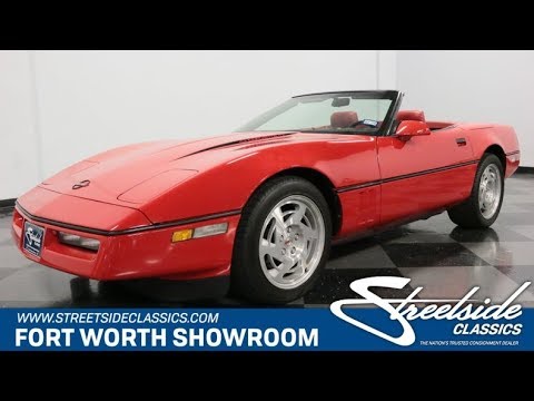 1990 Chevrolet Corvette (CC-1249157) for sale in Ft Worth, Texas