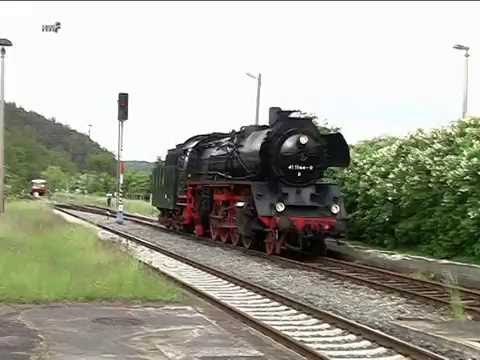 Dampflokfahrt Schwarzatalbahn Teil 2 - Oberweißbacher Berg- u. Schwarzatalbahn.mpg