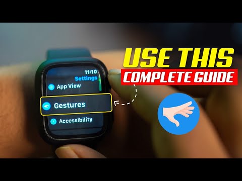 Complete Guide on How to Use Gestures Feature on Apple Watch | Apple Watch Hand Gestures Explained