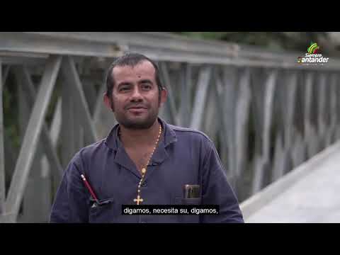 ¡Pusimos en funcionamiento el puente que conecta Aguada y San Benito! | Gobernación de Santander
