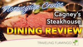Cagney's Steakhouse | Norwegian Cruise Dining