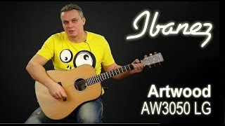 Обзор акустической гитары Ibanez Artwood AW3050 LG