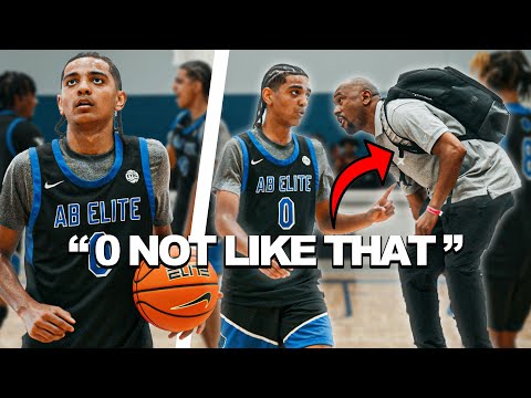 "0 NOT LIKE THAT" Beckham RESPONDS TO HEATED FAN👀 First EYBL Game WENT FED🔥