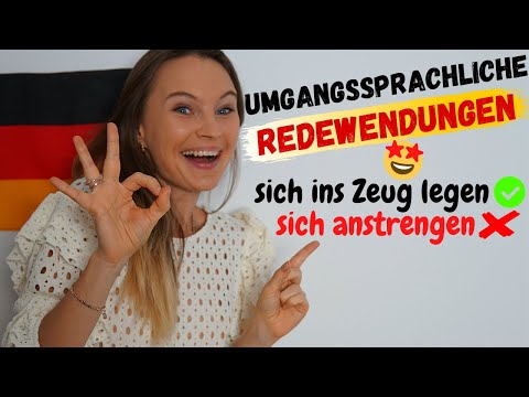 Umgangssprachliche Redewendungen | Deutsch lernen b2, c1