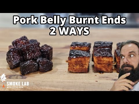 The BEST way to smoke Pork Belly Burnt Ends | Oklahoma Joes