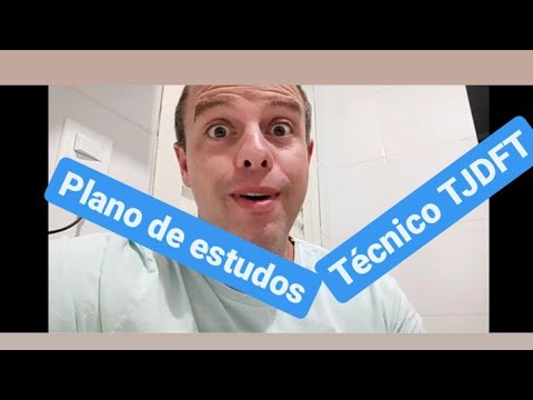 Como montar NA PRÁTICA um plano de estudos - concurso publico para tecnico do TJDFT