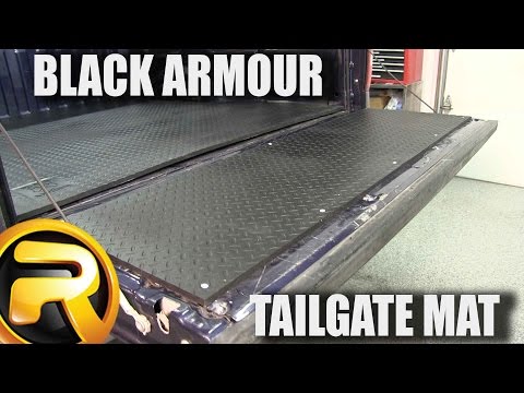 How to Install the Black Armour Tailgate Mat