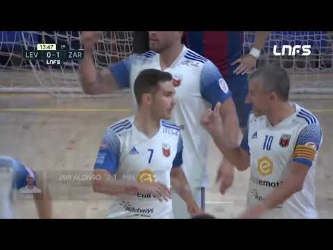 Gol Javi Alonso (0-1) Levante UD FS - Fútbol Emotion Zaragoza. J34, 1Div. LNFS