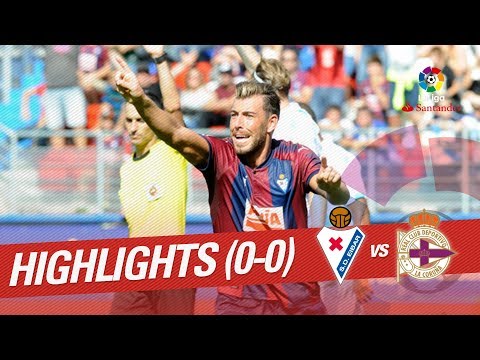 Highlights SD Eibar vs RC Deportivo (0-0)