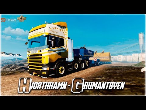 Hiorthhamn - Grumantbyen || AmericanTransport || SCANIA 114L || Promods 2.30