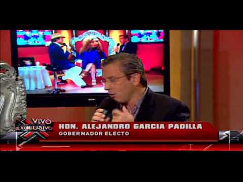 SuperXclusivo 11/7/12 - La primera expreciones del Gobernador electo Alejandro Garcia Padilla 2/2