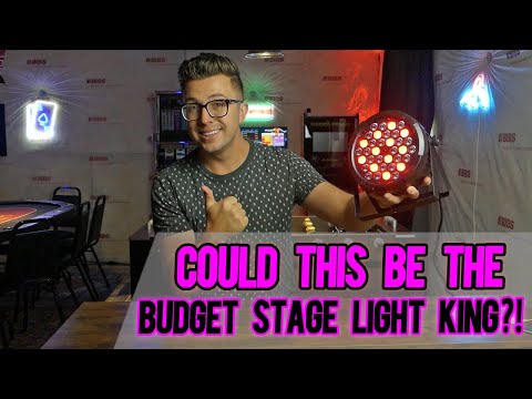 Super Affordable LED Par Light | OPPSK 36 LED Stage Light Demo